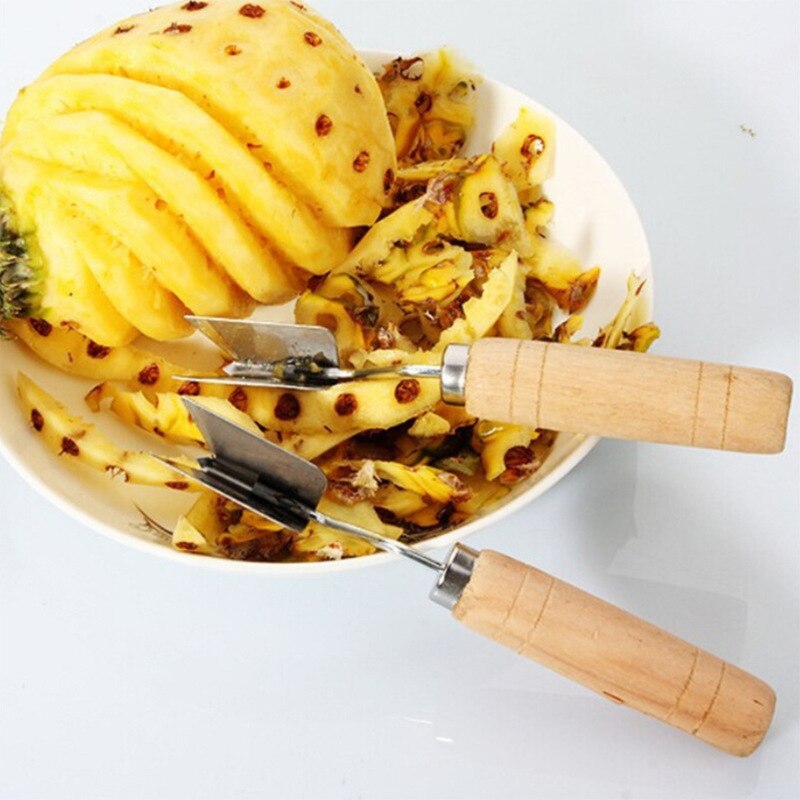 Ananas Snijder Fruit En Groenten Slicer Voor Snijden Aardappel Gereedschap Keuken Accessoires Handleiding Chopper Houten Gadgets Voor Mannen