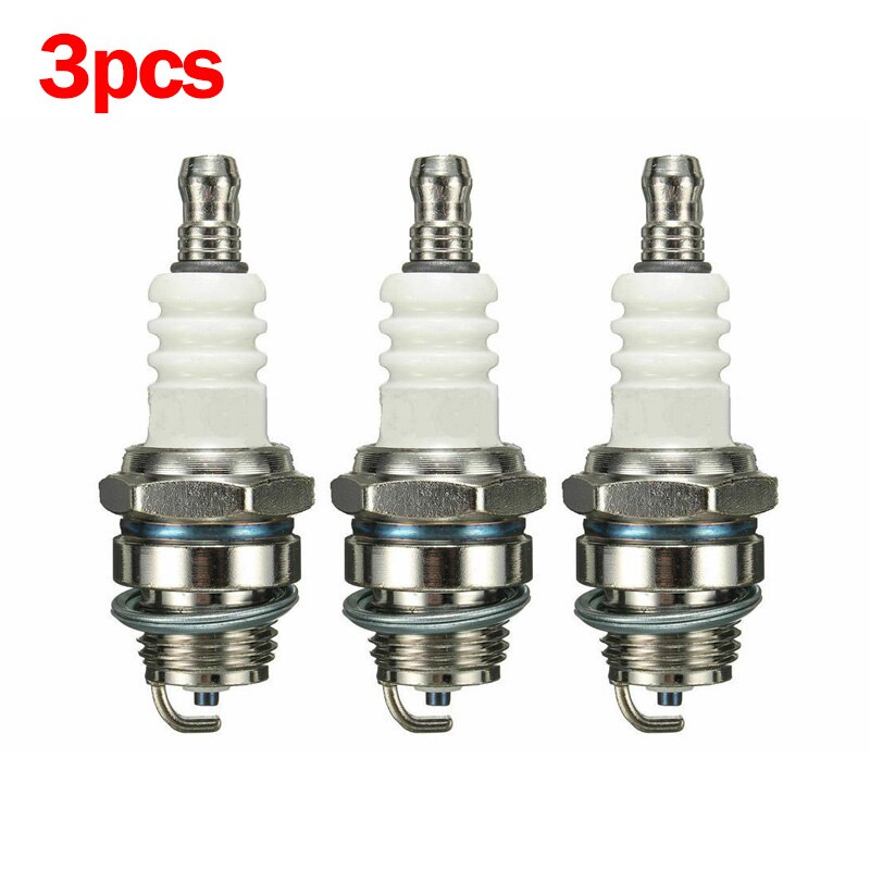 3pcs Spark Plugs Steel Parts For Briggs Stratton Motors Small Engine Lawn Mower