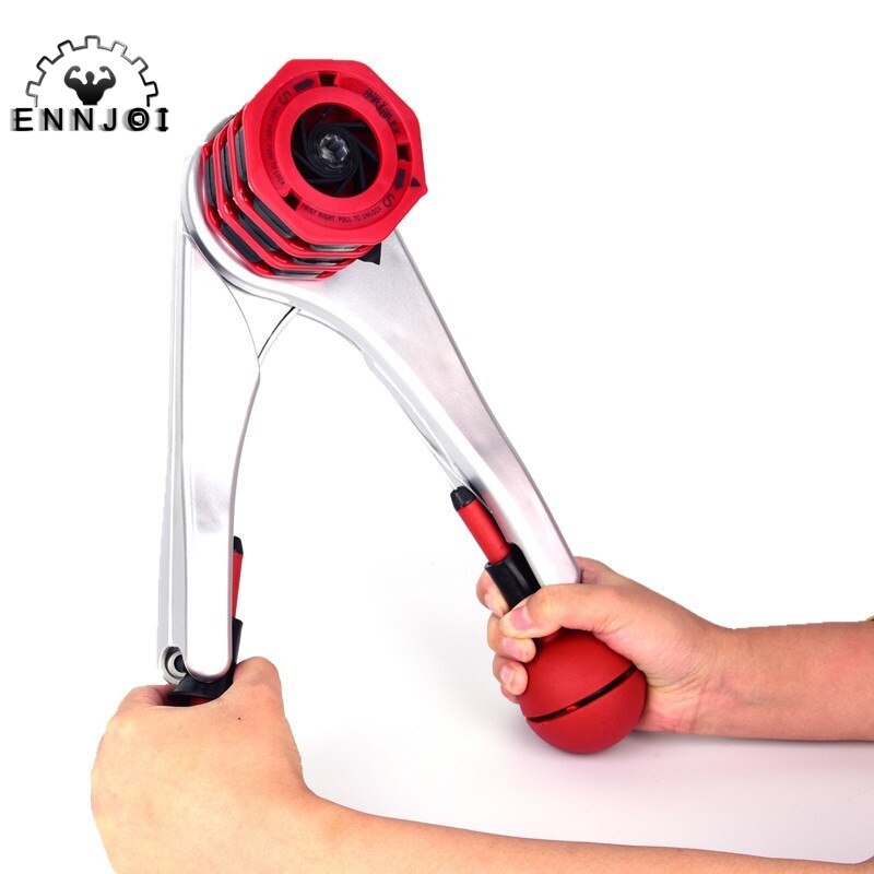 Adjustable Wrist Strength Device Arm Exercise Bar Exerciser Fitness Power Portable Practical Strength Training Machine