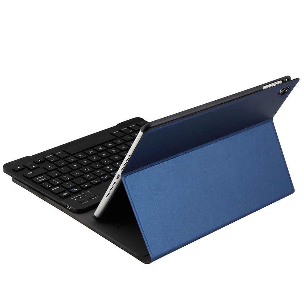 BT3.0 Wireless Keyboard Case Tablet Beschermhoes Voor Ipad Air1/Ipad Air2/Ipad Pro 9.7/Ipad 9.7) (Zwart-Zwart)