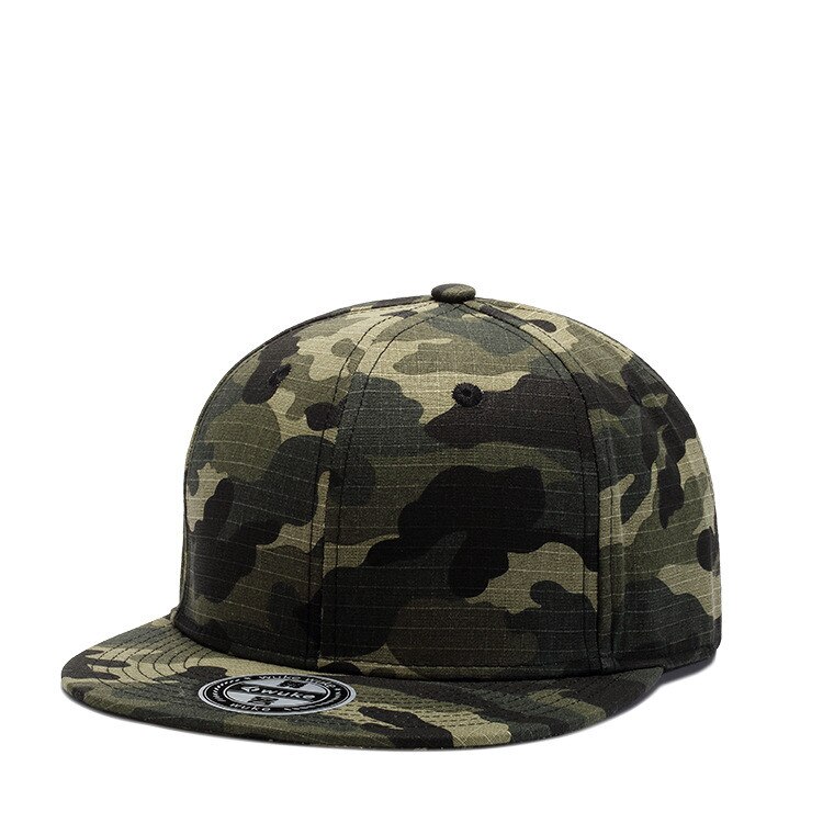 Sommer baseball kasketter mænd camouflage hip hop 5 panel snapback hat til kvinder touca gorras planas casquette chapeau 18 stile