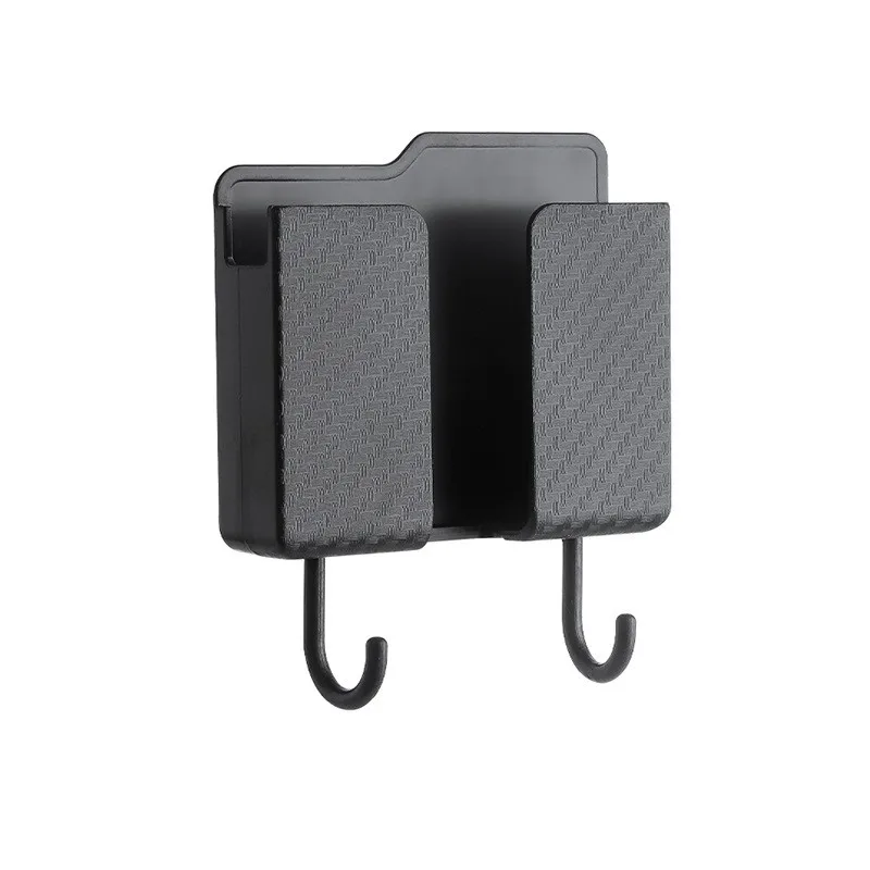 Soporte multifunción para teléfono inteligente, organizador montado en la pared, caja de almacenamiento, gancho para cargador de pared, organizador de cables, soporte de base de carga