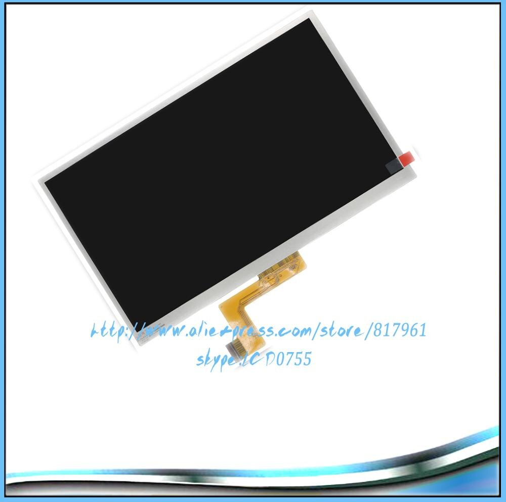 Novo Display LCD de Matriz Para 10.1 "Majestic TAB-302 3G Tablet interno Tela de LCD Substituição Do Módulo Do Painel De Vidro Livre grátis