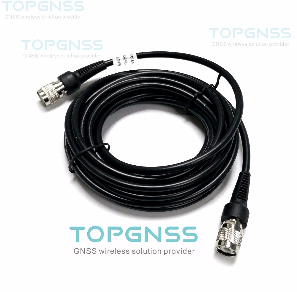 5 meter ren kobberkabel tnc-kontakter tnc , påført topp gnss rtk gnss-antenne, cors gps-antenne, koblingskabel  rg58,