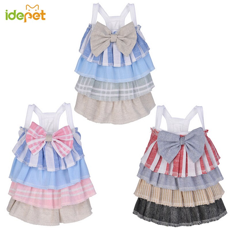 Huisdier Kat Hond Jurk Kleding Prinses Jurk Party Cat Kostuum Hond Vest voor Kleine Honden Katten Trouwjurk Huisdier Kleding outfit 45