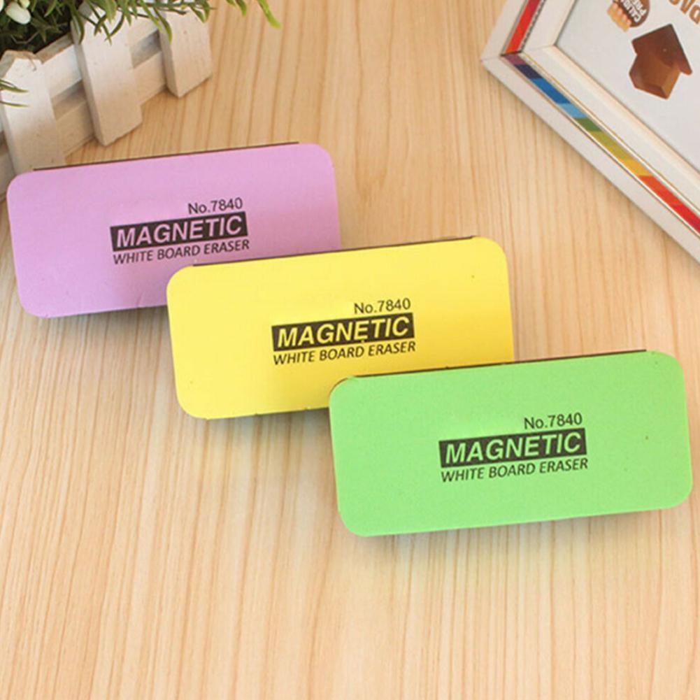 Blackboard Eraser Magnetic Whiteboard Eraser Green Duster Chalkboard Cleaner School Office Practical Board Rubber