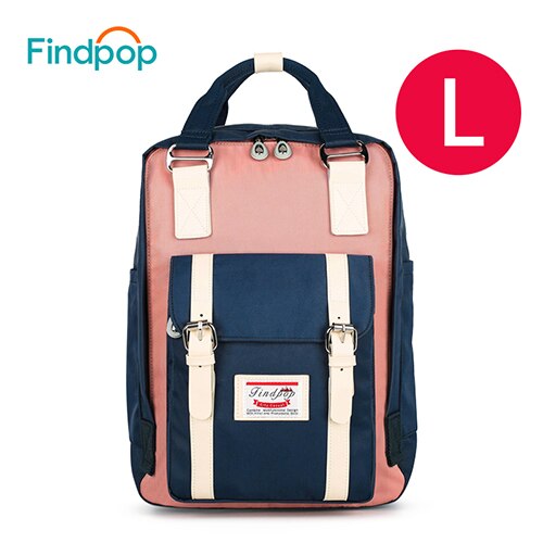 Findpop Kanken Rucksäcke Mochilas Frauen Rucksäcke Große Kapazität Rucksack Taschen Für Frauen Vintage Patchwork Kanken Zurück Pack: -F6872