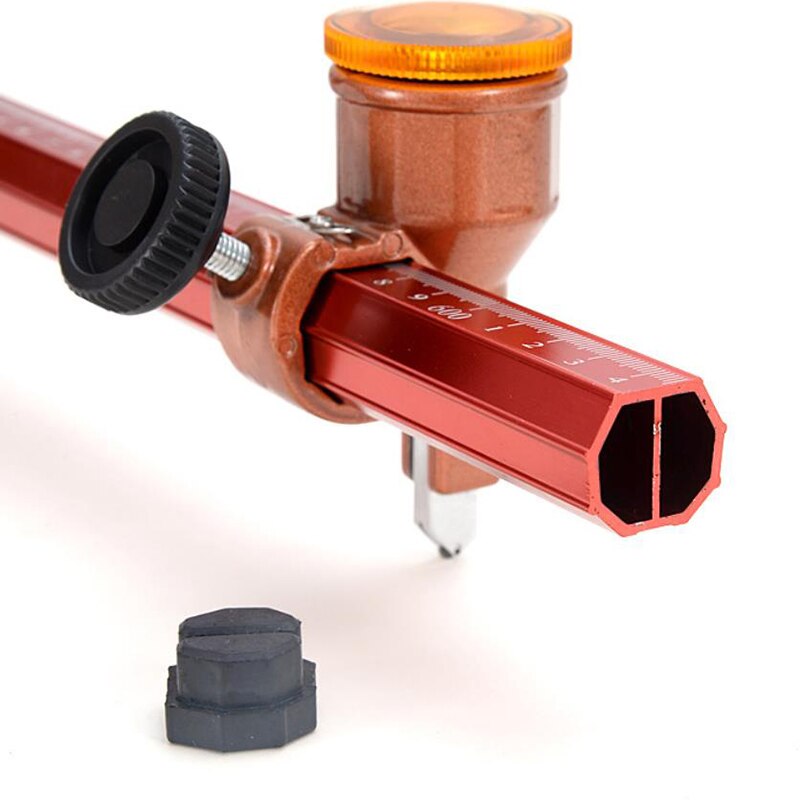 Glass Push Cutter T-Type Bold Heavy Cutter Head Thick Glass High Precision Roller Type Drag Knife Cutting Tile Knife Head