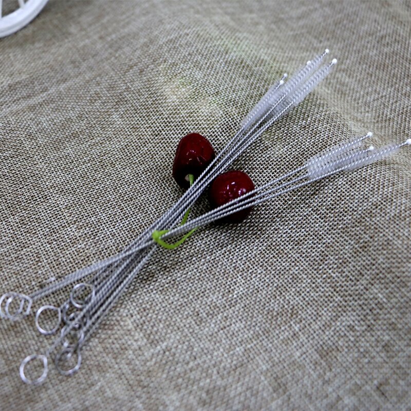 4PCS/Set Baby Bottle Brush Straw Cleaning Brush Stainless Drinking Brushes Wash Steel Cleaner Bottle Bottle Baby Straw Feed J8K1