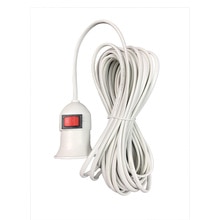 E27 lampe Basen 4M Energie Kabel trennen Geschmack schalter EU stecker für LED-lampe Hanglamp Suspension Buchse Halfter