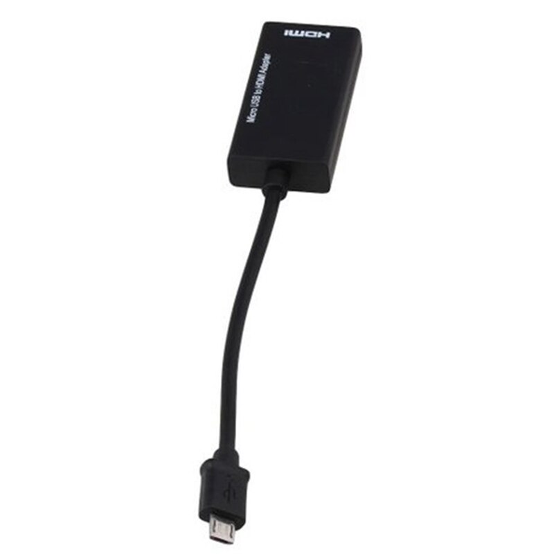 Draagbare mobiele telefoon micro-usb naar hdmi adapter 1080p mhl hdtv kabel of videokabel voor hdtv converter adapter