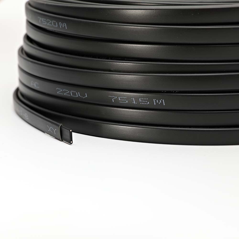 220 V, 230 V, 240 V waterproof self regulating heating cable to prevent pipeline icing and heat tracing system