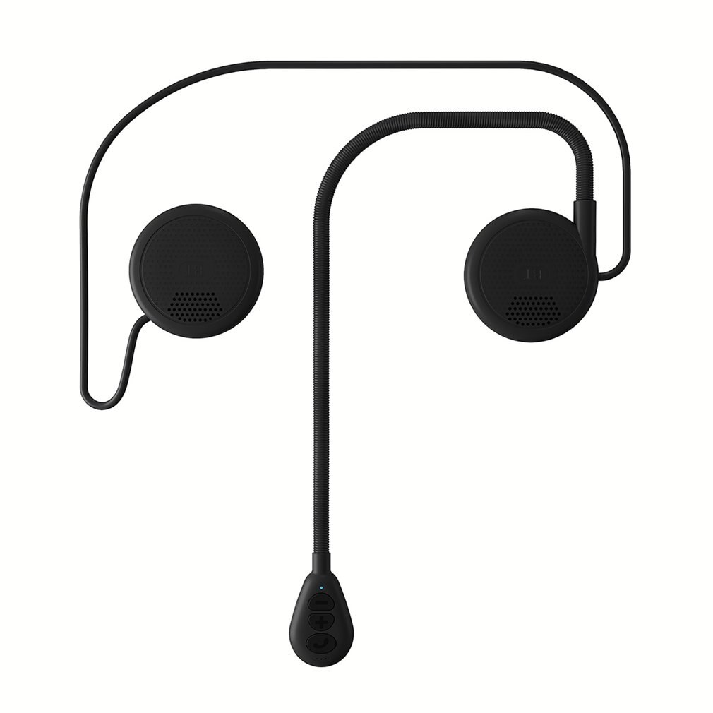 Motorhelm Draadloze Headsets 5.0 Ultra-Dunne Luidspreker Handsfree Draadloze Hoofdtelefoon Oproep Muziekspeler