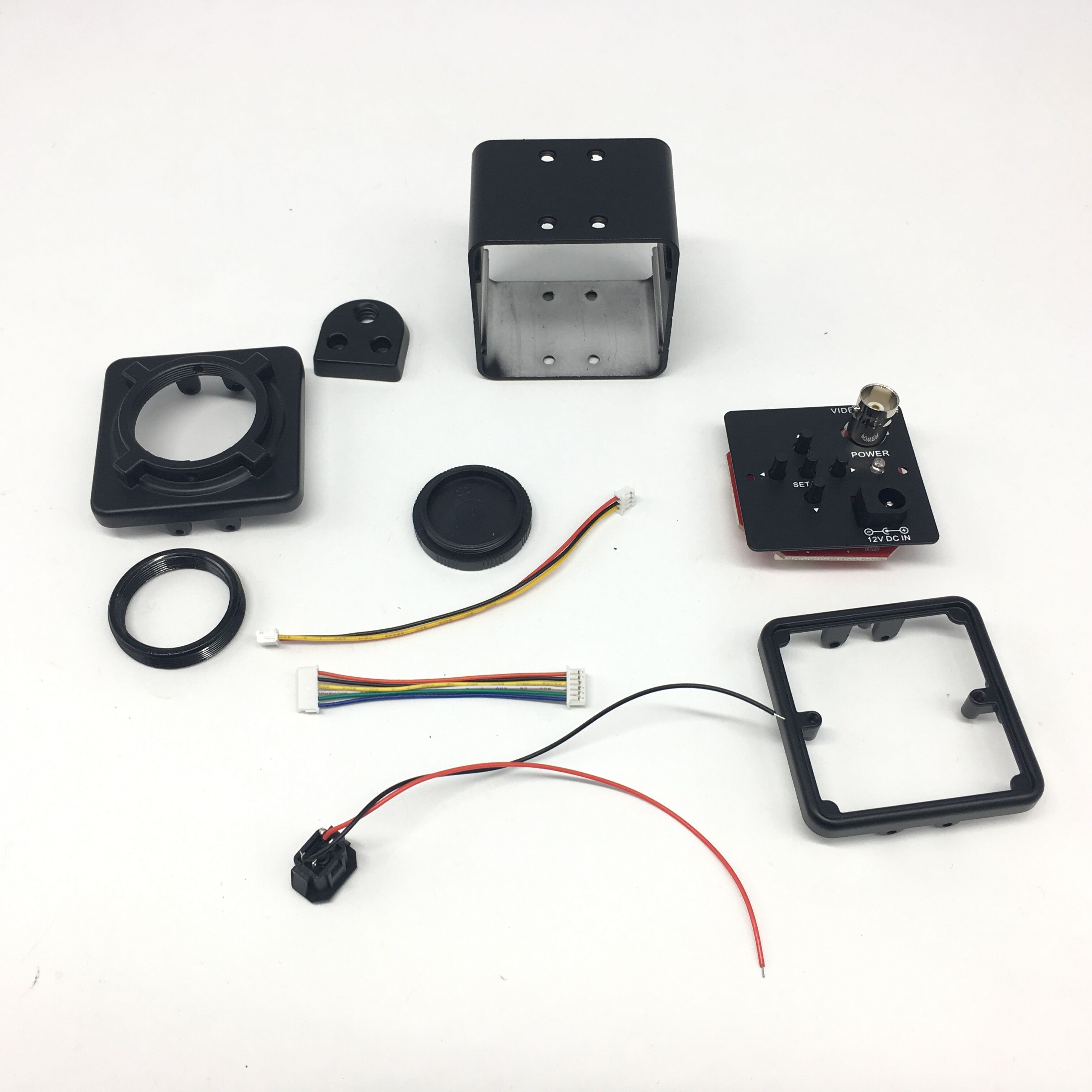 Aluminium Cover Materiaal Beschermende Mini Cctv Camera Osd Box Shell Behuizing