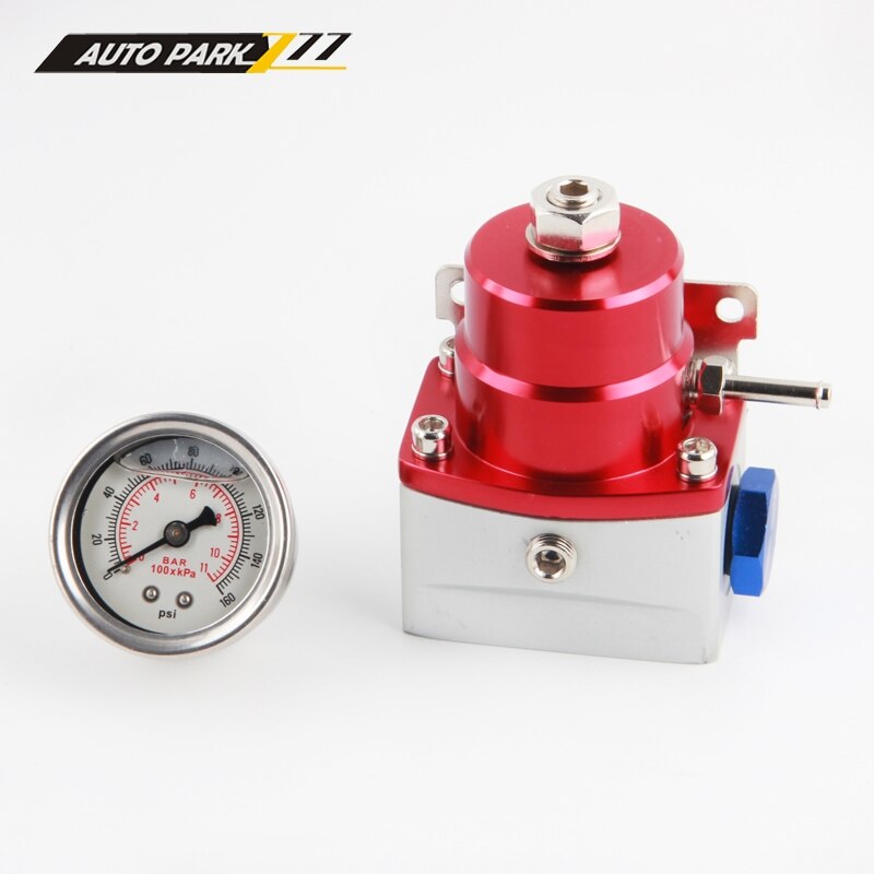 high pressure fuel regulator boos an6 fuel pressure regulator with pressure gauge: RS with gauge