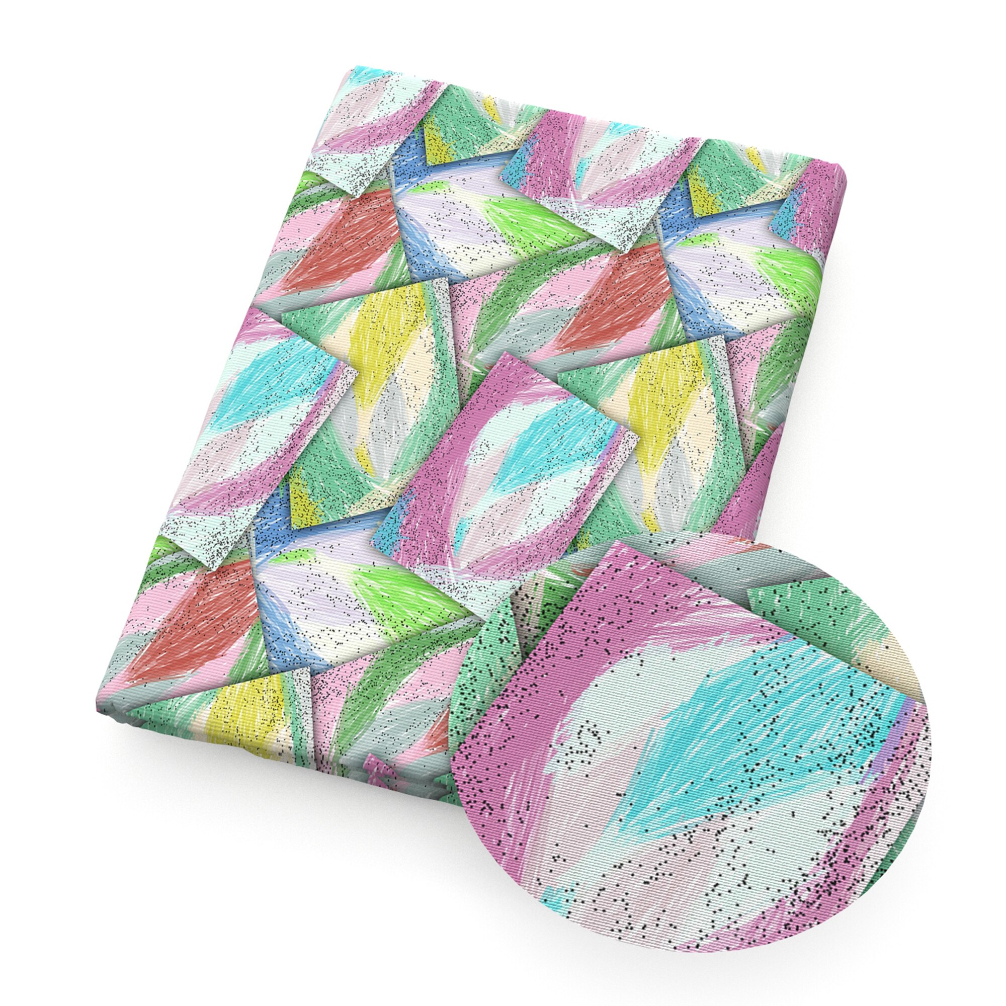 50*145cm Abstract Series Polyester Cotton Fabric Quilting Patchwork Cloth Dress Puppet Garment Tissue Material Doll,1Yc17354: 1130586