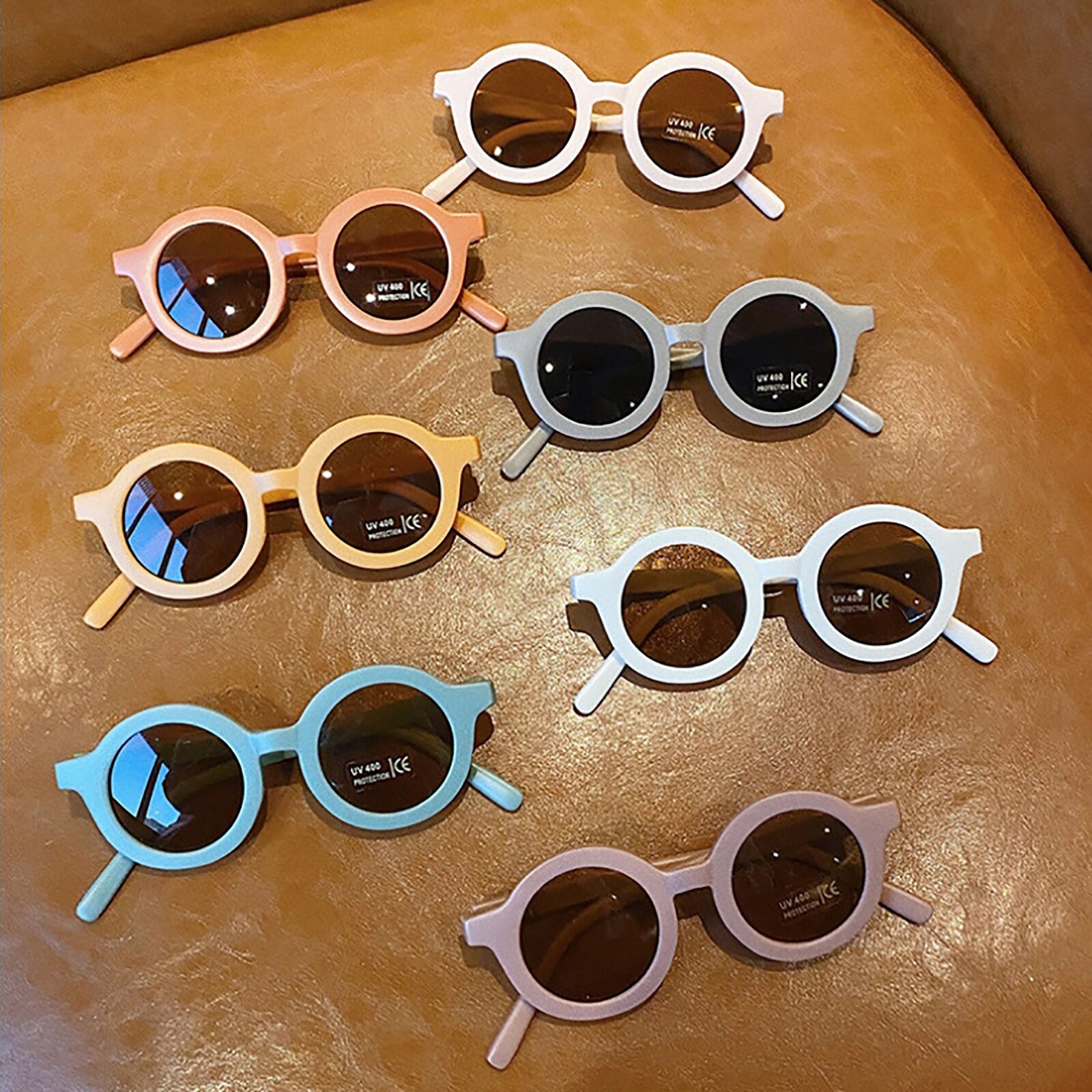 2-6Y Kid Eye occhiali da sole Vintage Girls Cute occhiali da sole Party Eyewear Shades Lovely Children studenti per regalo UV400