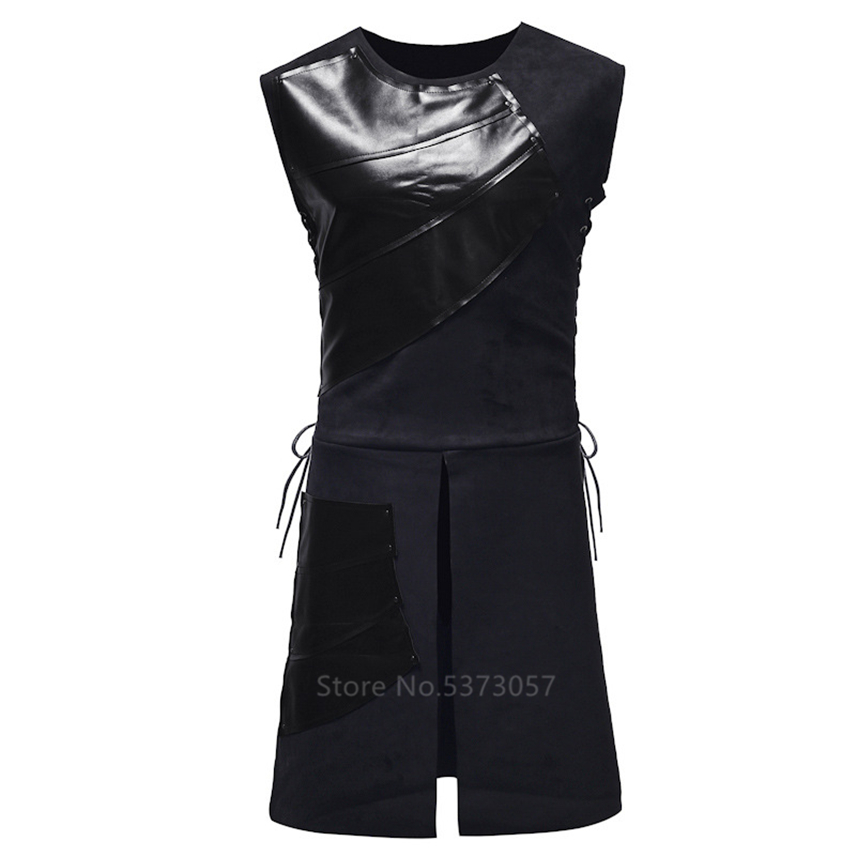 Renaissance Middeleeuwse Ridder Vest Halloween Cosplay Carnaval Party Prestaties Kleding Voor Mannen Volwassen Middeleeuwen Tops