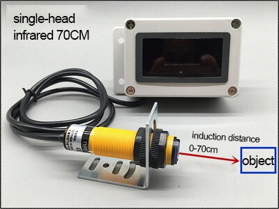 Automatisk infrarød induktion tæller transportbånd udstyr registrere transportbånd produktionslinje nummer display: Type 4