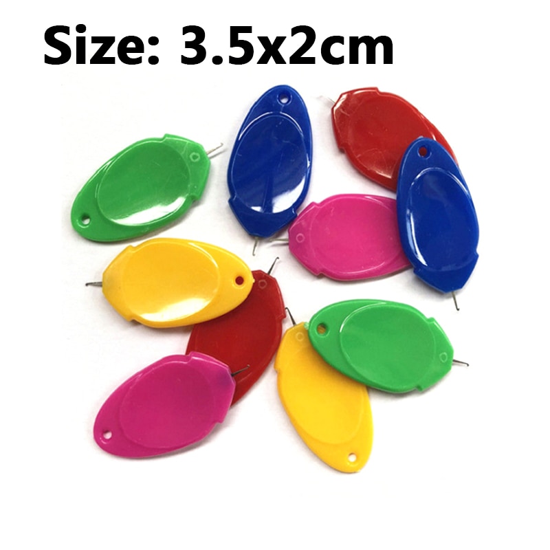 10pcs/lot DIY Threader Elderly Guide Needle Easy Device Automatic Thread Sewing Tools Handmade Sewing Accessories Punch Needle