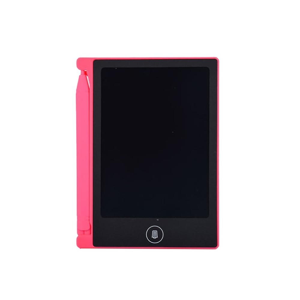 4.4 inch LCD tablet digital drawing tablet handwriting pads portable electronic tablet ultra-thin writing board with pen: pink