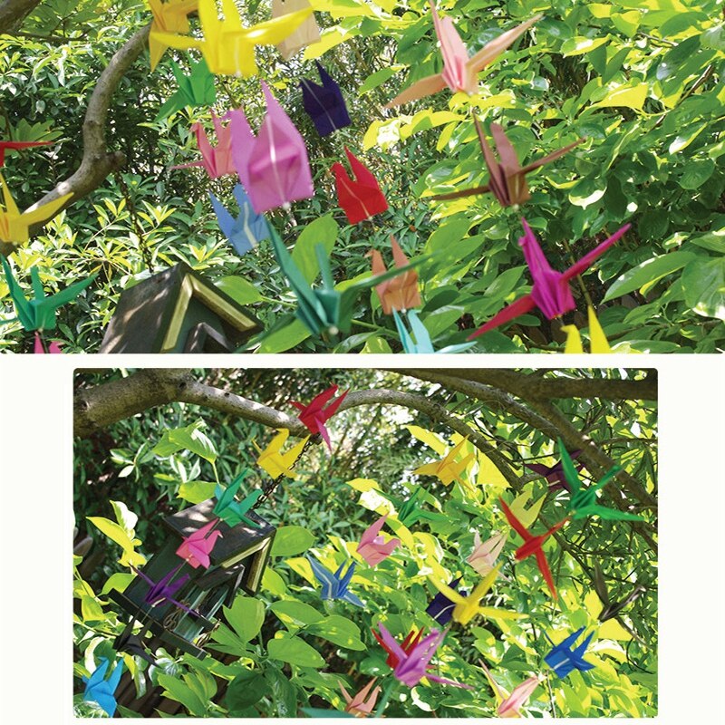 50 Sheets DIY Origami Kids Folded Craft Paper Square Floral Origami Paper Single Sided Scrapbooking Decor Handmade Craft Paper