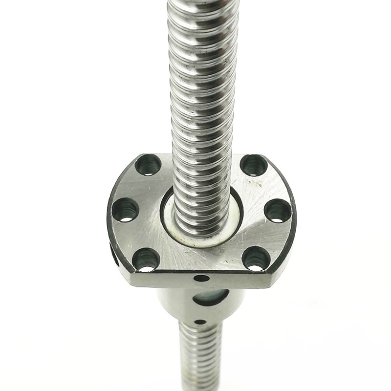 FREIES keine bearbeitete 1204 Ball Schraube Gerollt C7 kugelumlaufspindel SFU1204 150 200 250 300 350 400 450 500 550 600 650mm CNC teile