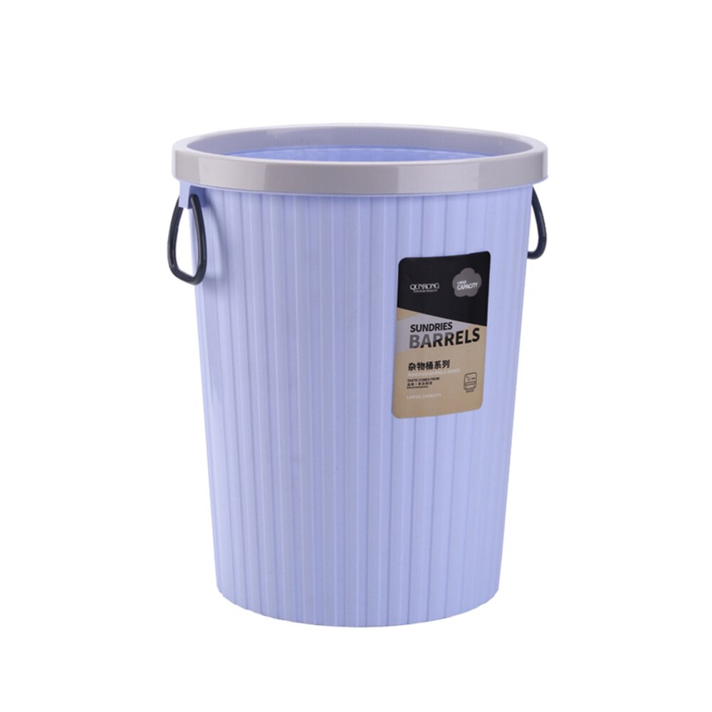 HENDI Ronde afvalbak, AmerBox, 120L, Lichtgrijs, ⌀550x(H)690mm