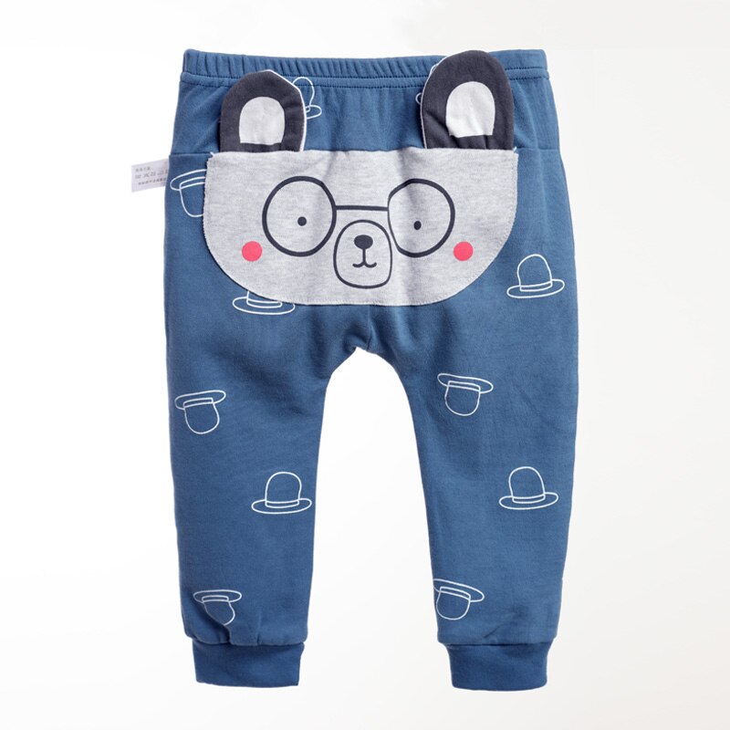 Pantalon PP pour bébé garçon et fille, vêtement de printemps et d'automne en coton, sarouel, mignon, , à la , décontracté