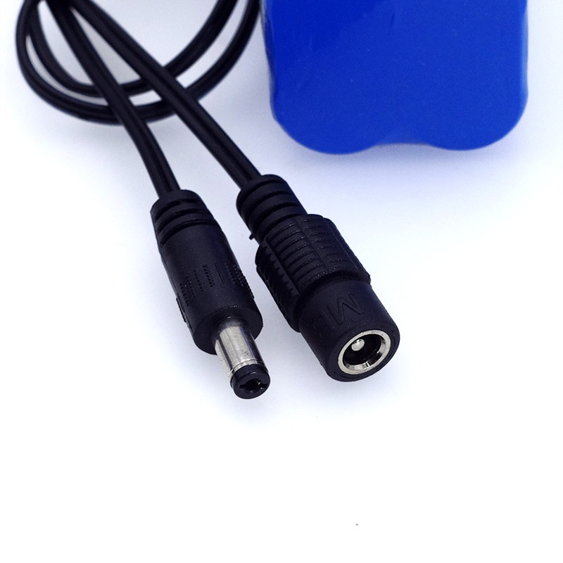 Varicore Beschermen 7.4 V 5200 Mah 8.4 V 18650 Li-Ion Batterij Fietsverlichting Hoofd Lamp Speciale Batterij dc 5.5 Mm + 1A Charger