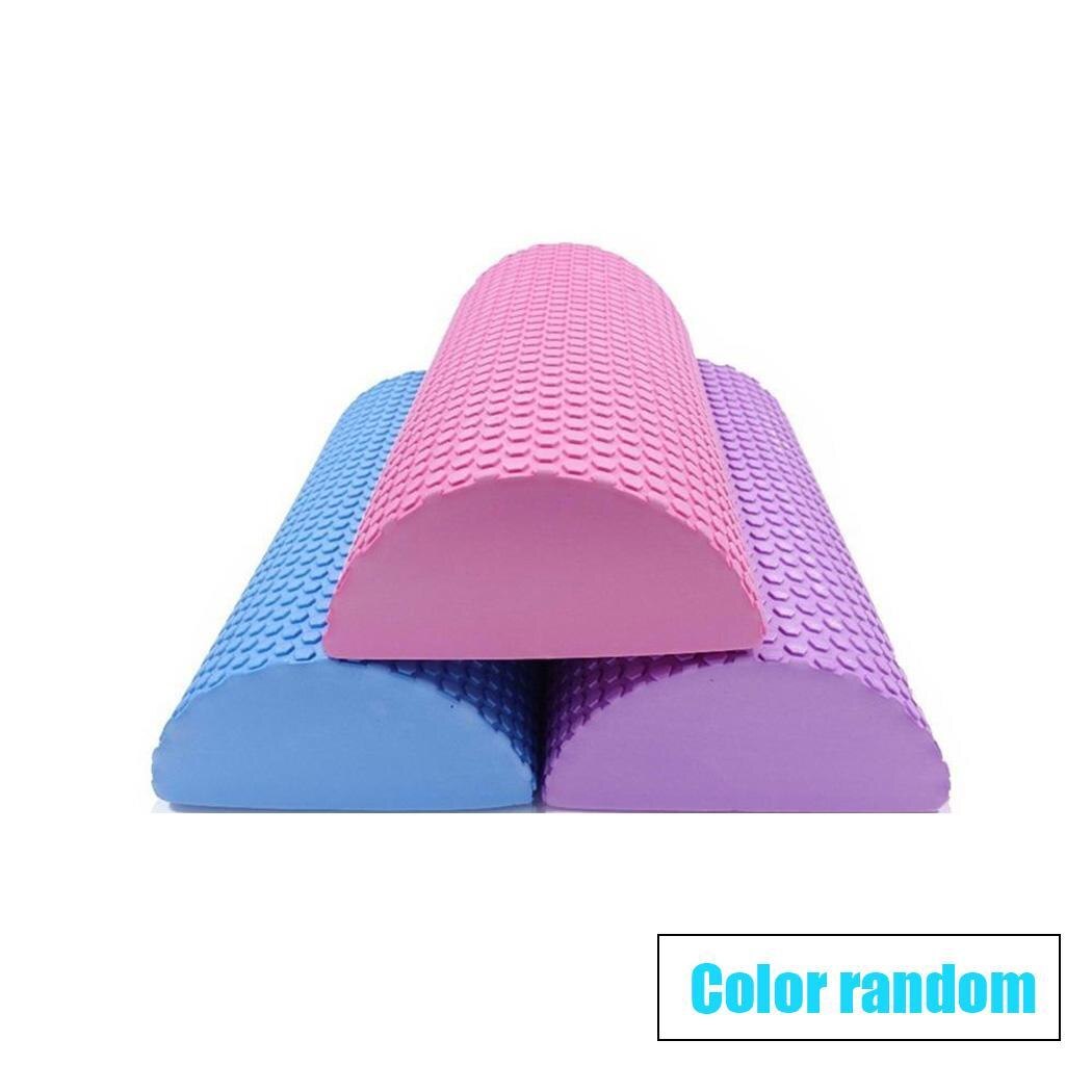 Half Ronde Foam Roller Massage Yoga 30 cm Gemaakt door EVA schuim, lichtgewicht, zeer zacht. Pilates Fitness Apparatuur: Default Title