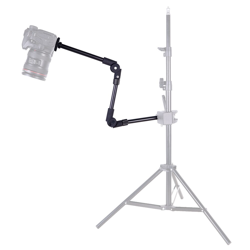360 Degree Photography 3-Section Double Articulated Arm for photo Studio tripod camera