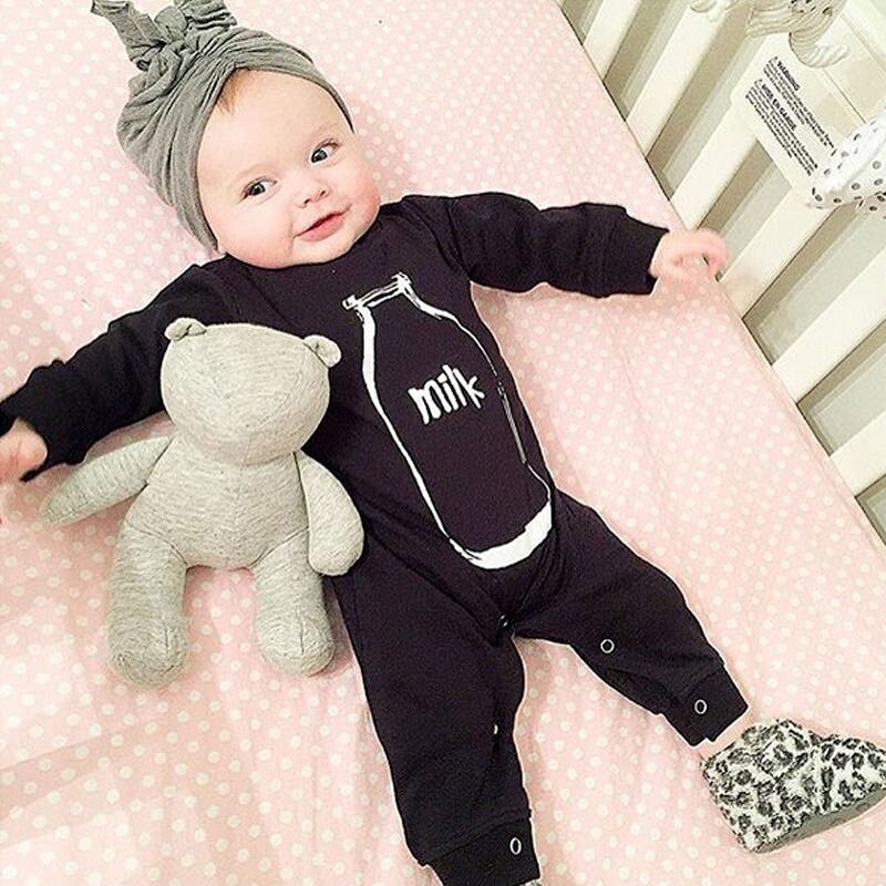 Pasgeboren Peuter Baby Baby Jongen Meisje Unisex Romper Jumpsuit Casual Kleding Hansop Een Stuk Outfits