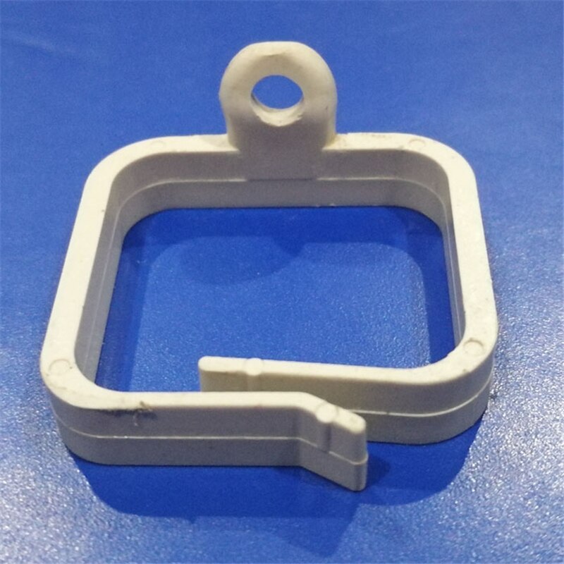 100PCS cable manager ring ABS plastic for distribution box cable management for network cabinet white 34*35*16mm factory ELINK