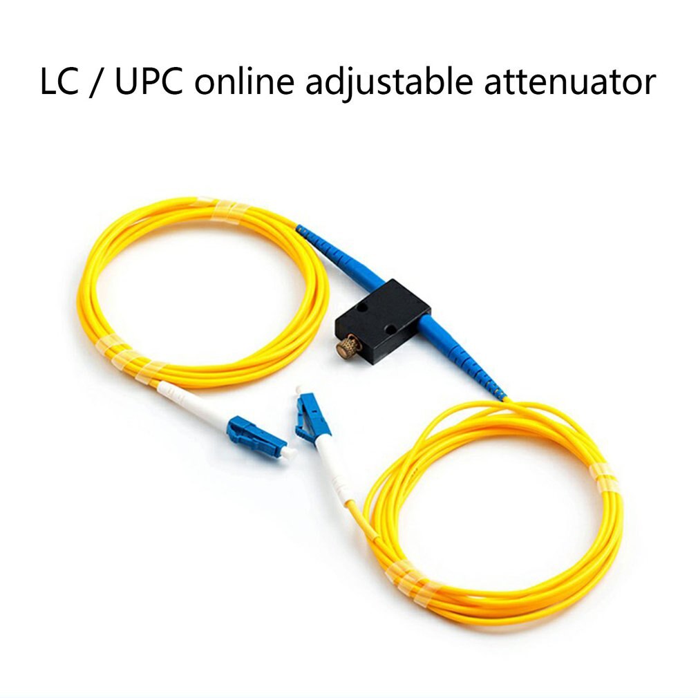 LC/UPC Online Adjustable Attenuator Fiber Optic Attenuator Fiber Adapter Sc Fiber Optic Adapter Mechanical Adjustment