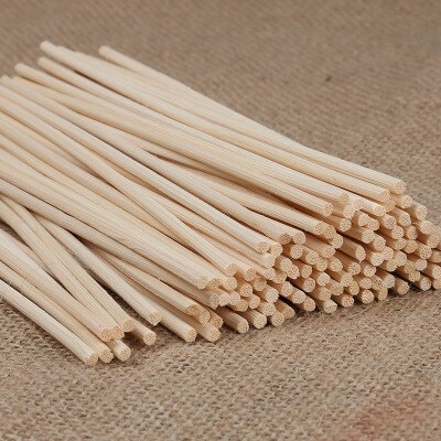 10 Pcs Home Reed Fragrance Olie Diffuser Rotan Stokken Refill Sticks Premium Rotan Diffuser Vervanging: Default Title