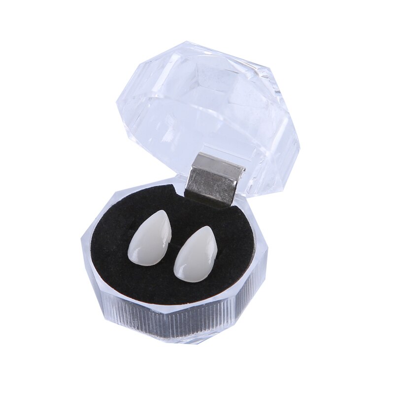 Orecchie da elfo di Halloween denti da vampiro zanne orecchio di gatto fascia morbida angelo Cosplay travestimento puntelli costume decorazioni per feste bambini giocattoli per adulti: 13mm-874494A