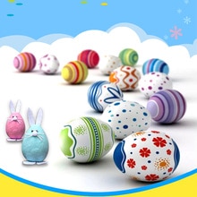 10pcs Easter Egg Foam Ball White for Spring Easter Christmas Crafts Making Handmade DIY Painting School Projects Dropshi