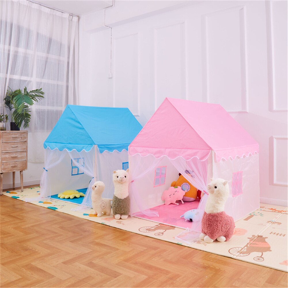 1.25m tragbare kinderzelte, #39 , faltbare kinderzelte, tipis, babyspielhäuser, große mädchen, rosa prinzessinnenschloss, kinderzimmerdekoration