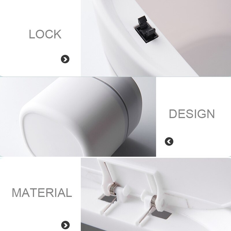 mini trash can bin dump desktop garbage plastic bucket table Food residue processor Household goodsbedroom office accessories