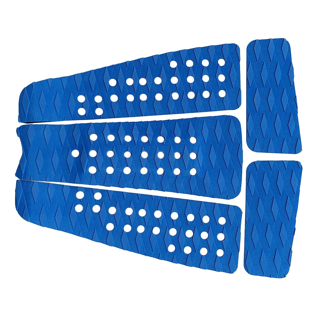 Tabla de surf EVA Premium con ranurado de diamantes, 5 piezas, SUP, agarre de la cubierta de tracción, almohadilla trasera, accesorios para deportes acuáticos, surf, 4 colores