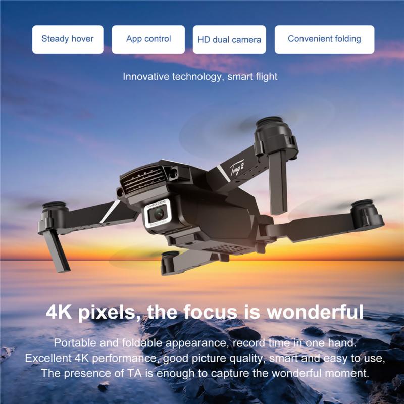 S62 Folding UAV Dual Camera HD Aerial Photography Aircraft Remote Control Four Axis Aircraft Remote Control Toys