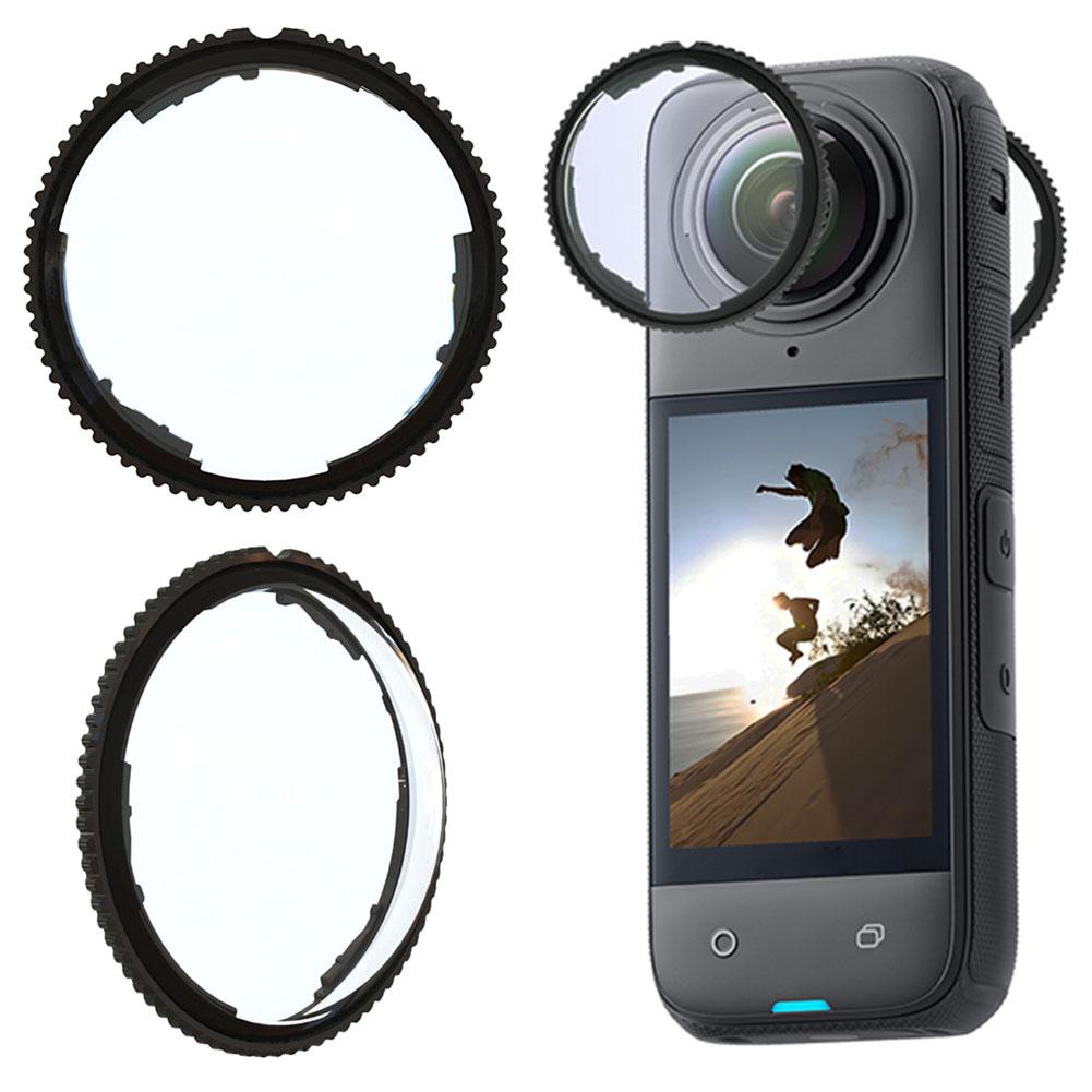 Für Insta360 X5 Objektiv Schutzfolie Standard Oder Prämie Gehärtetes Glas Für Insta360 X5 Kamera Objektiv Vollständige Abdeckung Schutz