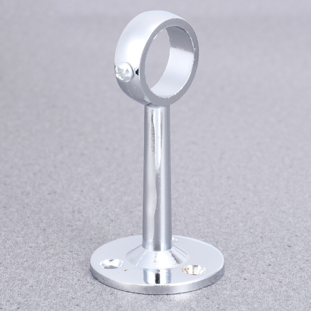 1pc Hanging Rod Wardrobe Rail Holder Wardrobe Tube Support Nracket Clothes Hanging Rod Holder - 19MM