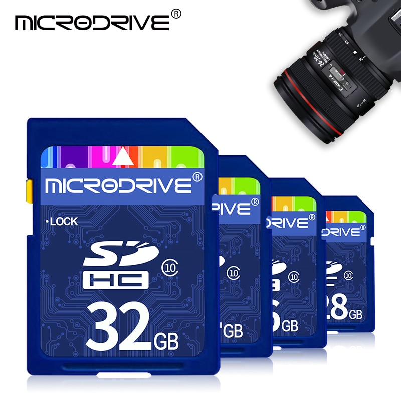 Geheugenkaart 128 Gb 64 Gb 32 Gb Sd-kaart (Niet Micro Sd Kaart) klasse 10 Flash Drive Card Memory Sd Kaarten Voor Digitale Camera