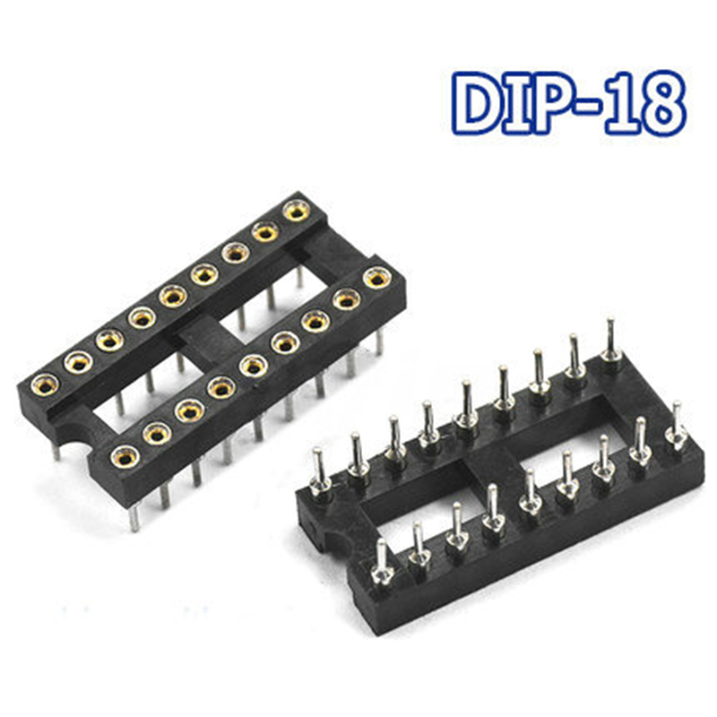 10 Teile/los IC Sockel tauchen6 tauchen8 tauchen14 tauchen16 tauchen18 tauchen20 tauchen28 tauchen40 Stifte Stecker tauchen Buchse 6 8 14 16 18 20 24 28 40 Stift: Elfenbein