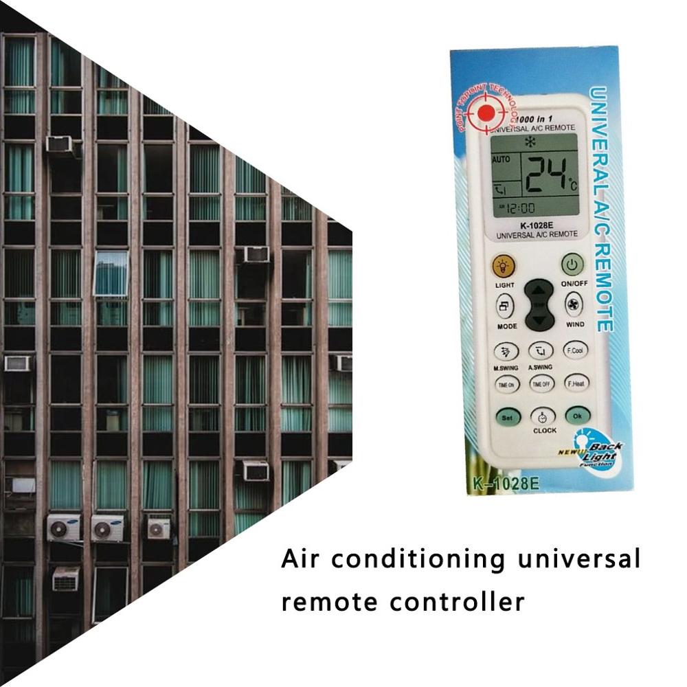 K-1028E Global Universal Air Conditioner Remote Control Suitable for All Air Conditioners with Base