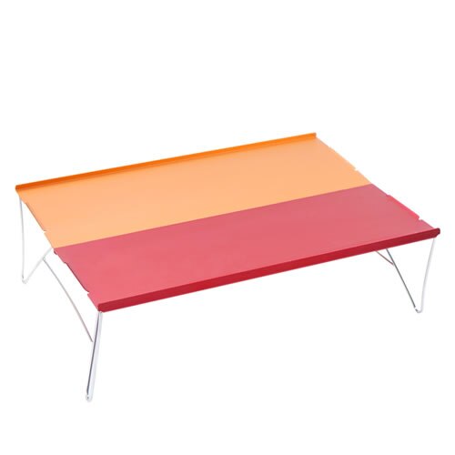 Folding Table Camping Folding Aluminum Alloy Compact Lightweight Mobile Table: 01