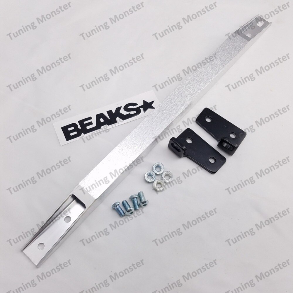 Tuning Monster Aluminum Rear Frame Lower Tie Bar Fit For Honda Civic EK 96-00 with BEAKS Sticker