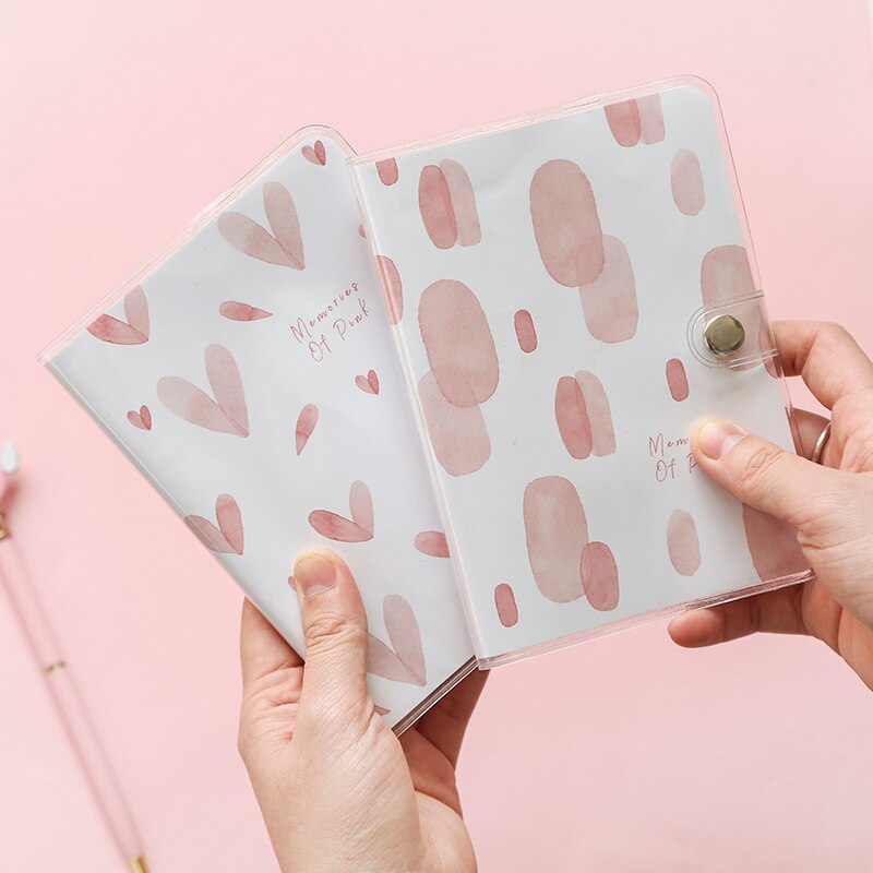 Prinses Dromen PVC Notebook Mini Draagbare Notebook A6 Eenvoudige Pocket Notebook 1 PCS